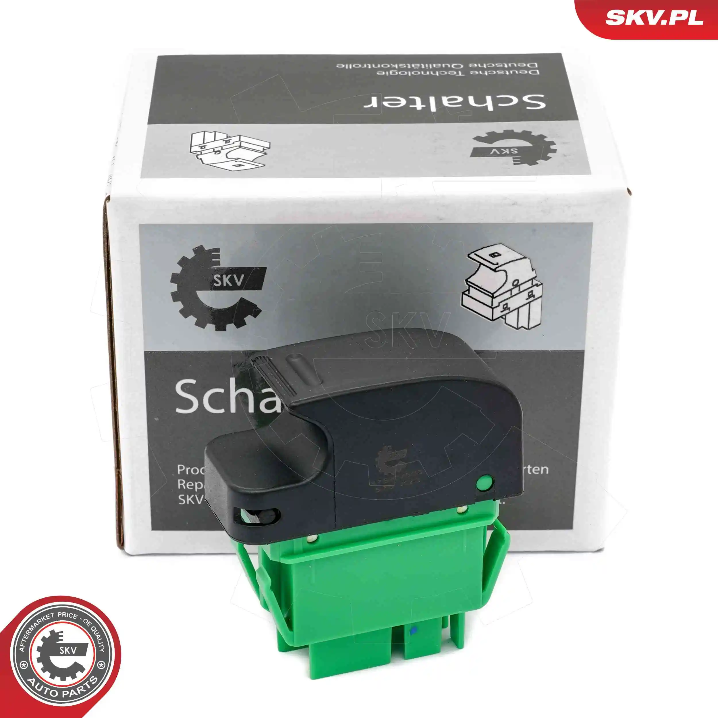 Switch, window regulator